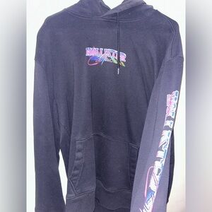 Hollister Black Graphic Hoodie